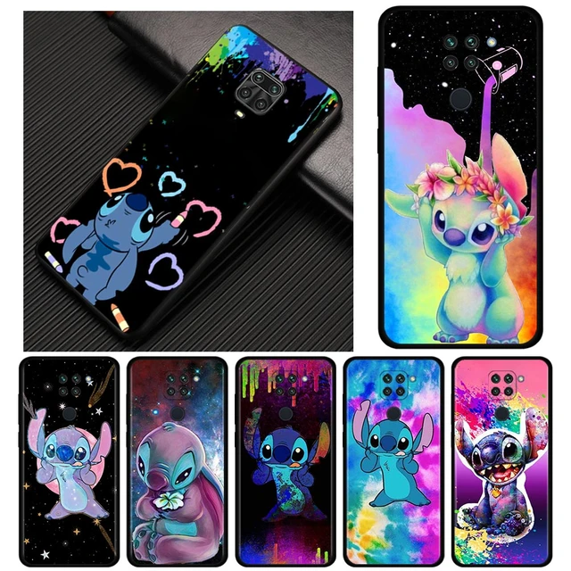 Capa de telefone bonito de anime dos desenhos animados Lilo Stitch para  Xiaomi Redmi Note 11 10 9 8 Pro 9S 10S 11S 9A 9C NFC 9T 10A 10C 8A -  AliExpress