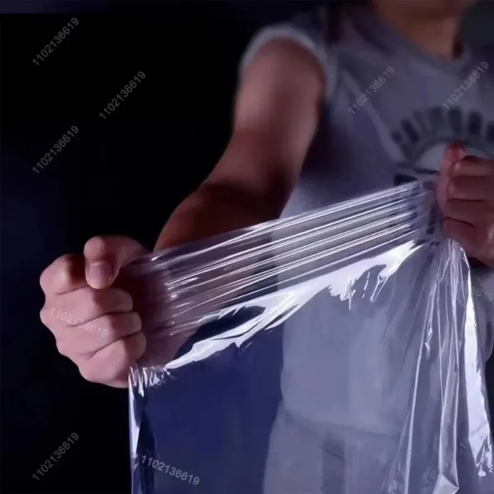 Snowproof Waterproof Tarpaulin Waterproof Wind-Resistant Transparent Rain Cover Dust-proof Foldable Rainproof Cloth