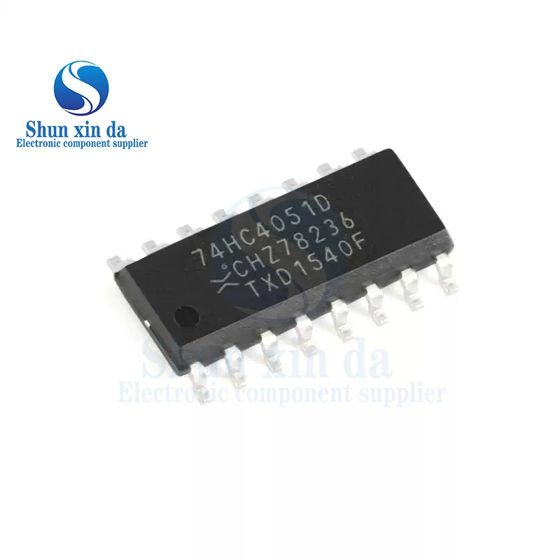 10PCS 74HC4051D 74HC4051 SOIC-16 Encoder Decodificatori Multiplexer Demultiplexer IC LOGICO SERIE SMD IC 74HC4051D,653