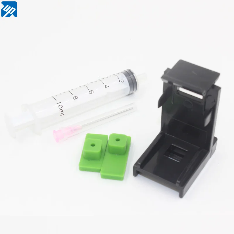 Clamp Absorption Tool Ink Cartridge Clamp Absorption Clip Pumping refill tool for HP 664 650 652 61 62 63 65 for hp302 122 123 121 ink cartridge