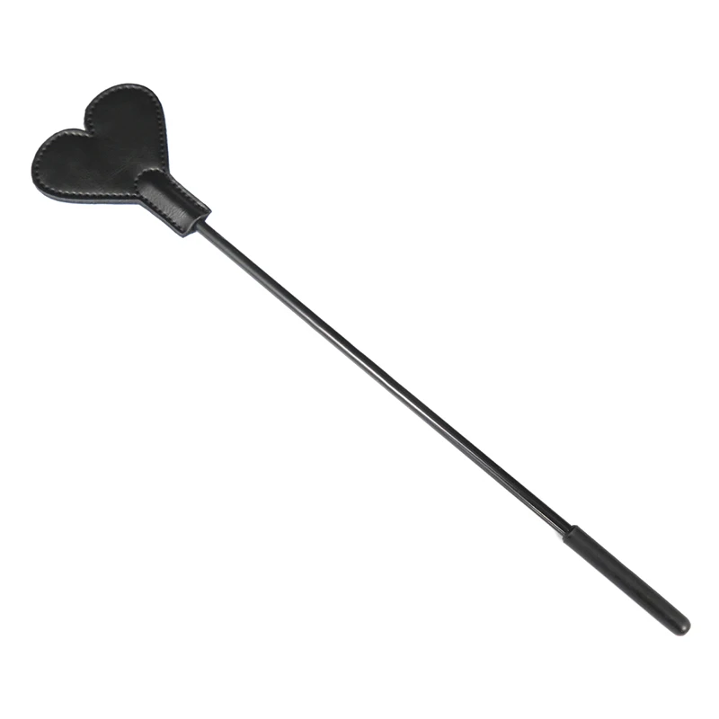 Premium PU Leather Equestrian Training Paddle and Whip