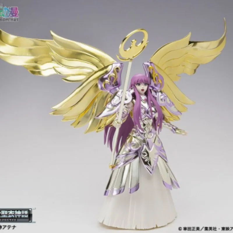 

Anime Saint Seiya Action Figure Original Bandai Tamashii Nations Saint Cloth Myth Action Figure Athena Toy For Gift Kids