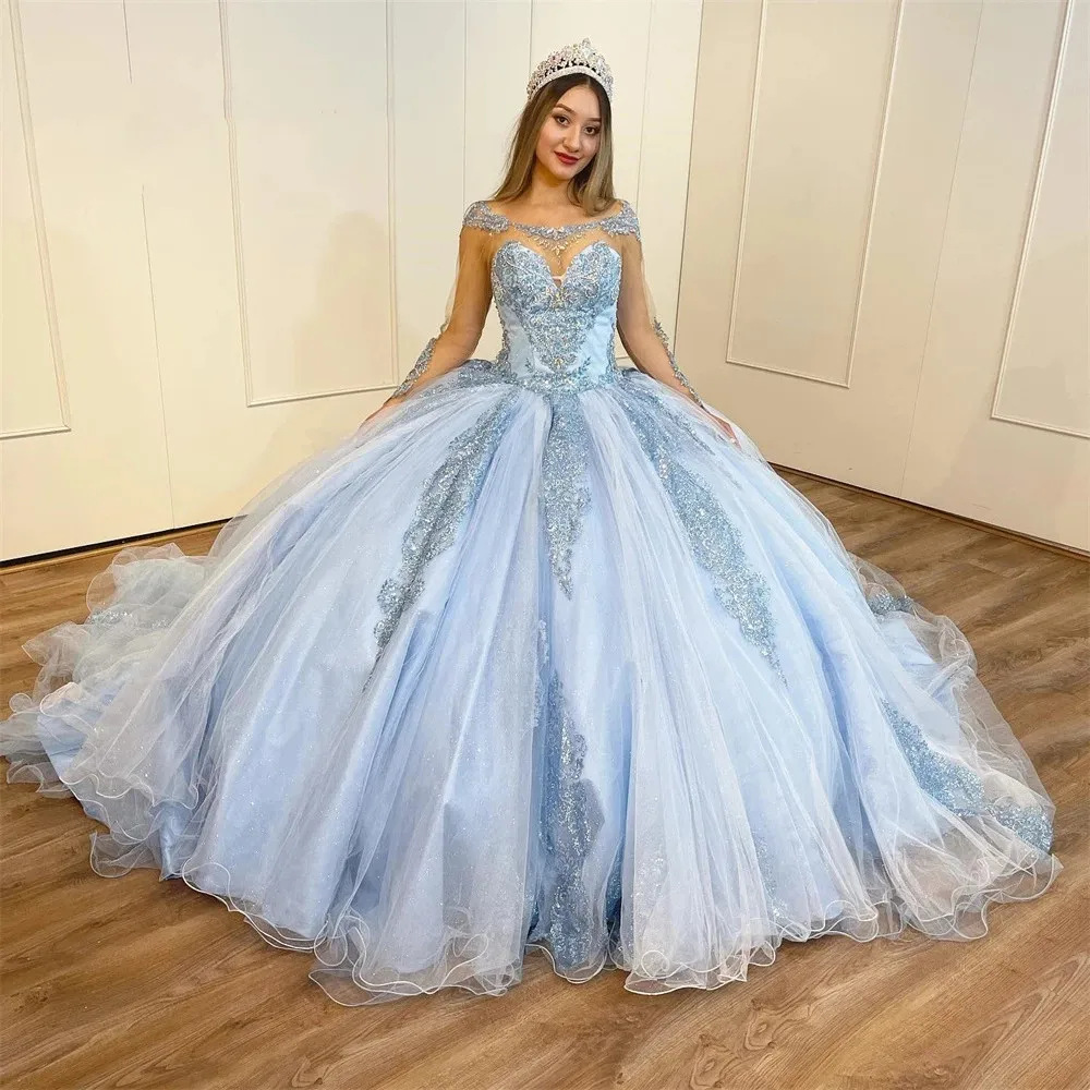 Quinceanera Dresses 2022 Light Blue