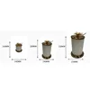 Creative Metal Butterfly Storage Jar Jewelry Cotton Swab Box Home Scented Candle Jar Nut Candy Box Crafts Home Decoration Modern 6
