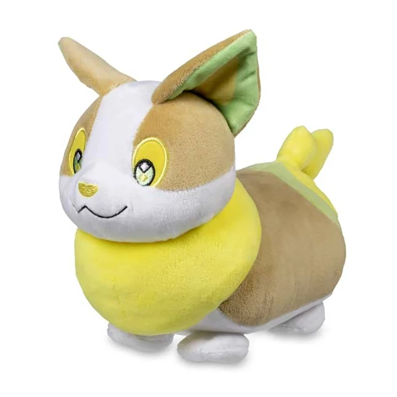 20CM Cute TAKARA TOMY Pokemon Yamper Plush Toy Soft Stuffed Animal Doll