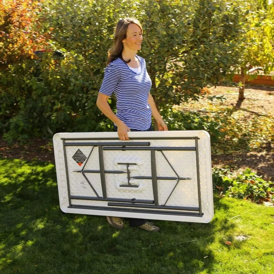 PRODUCTS 2940 Fold Table 24 by 48 White