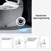 Built-In Bidet,Auto Open Close,One Piece Bidet Toilet Auto Flush Heated Seat,1.27GPF Tankless Bidet  LED Display,Foot Sensor 3