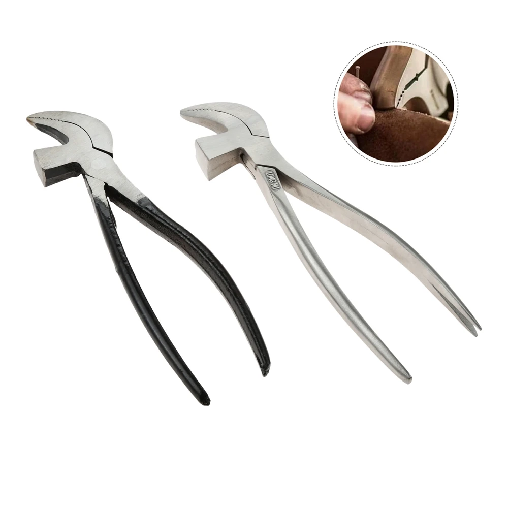 

1pc Stainless Steel Plier Great for Leather Wallets Handbags Bags Products DIY Leather Craft Two Colors Optional