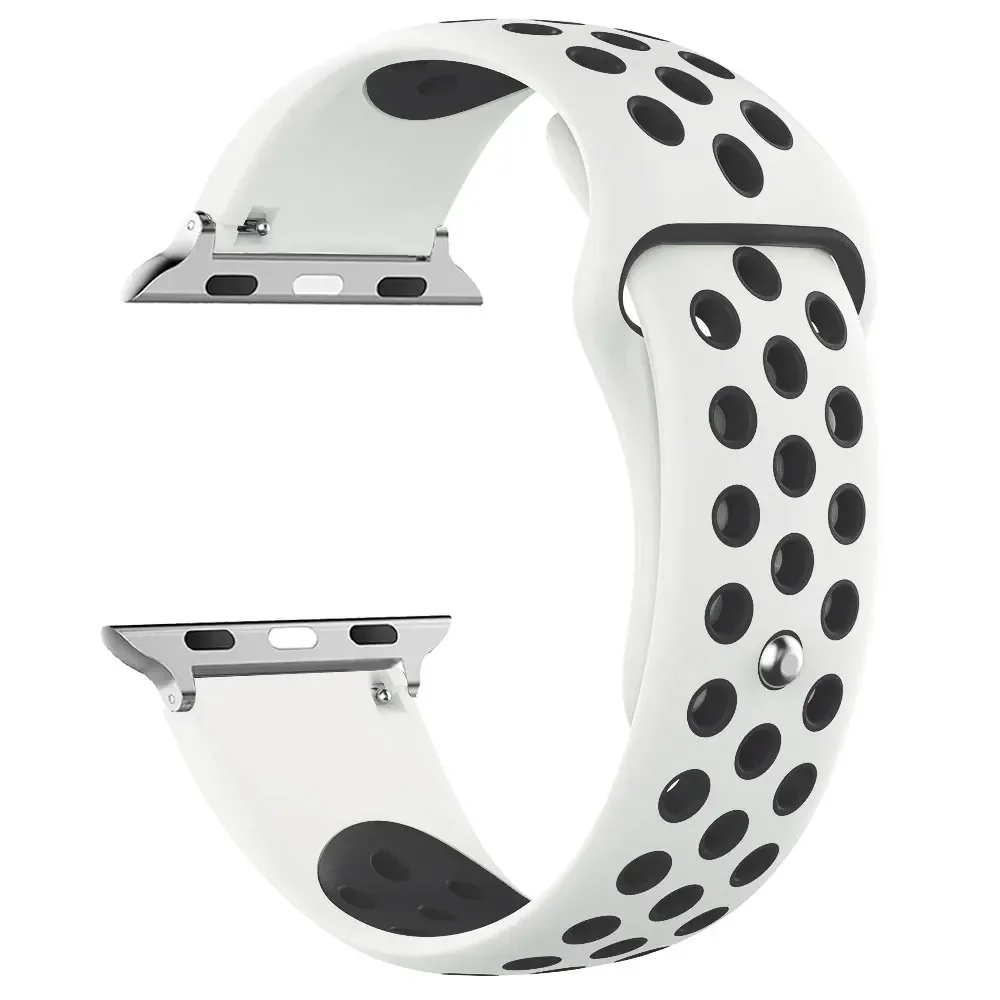 Breathable Sport Loop Strap for Apple Watch - Silicone Bracelet Band