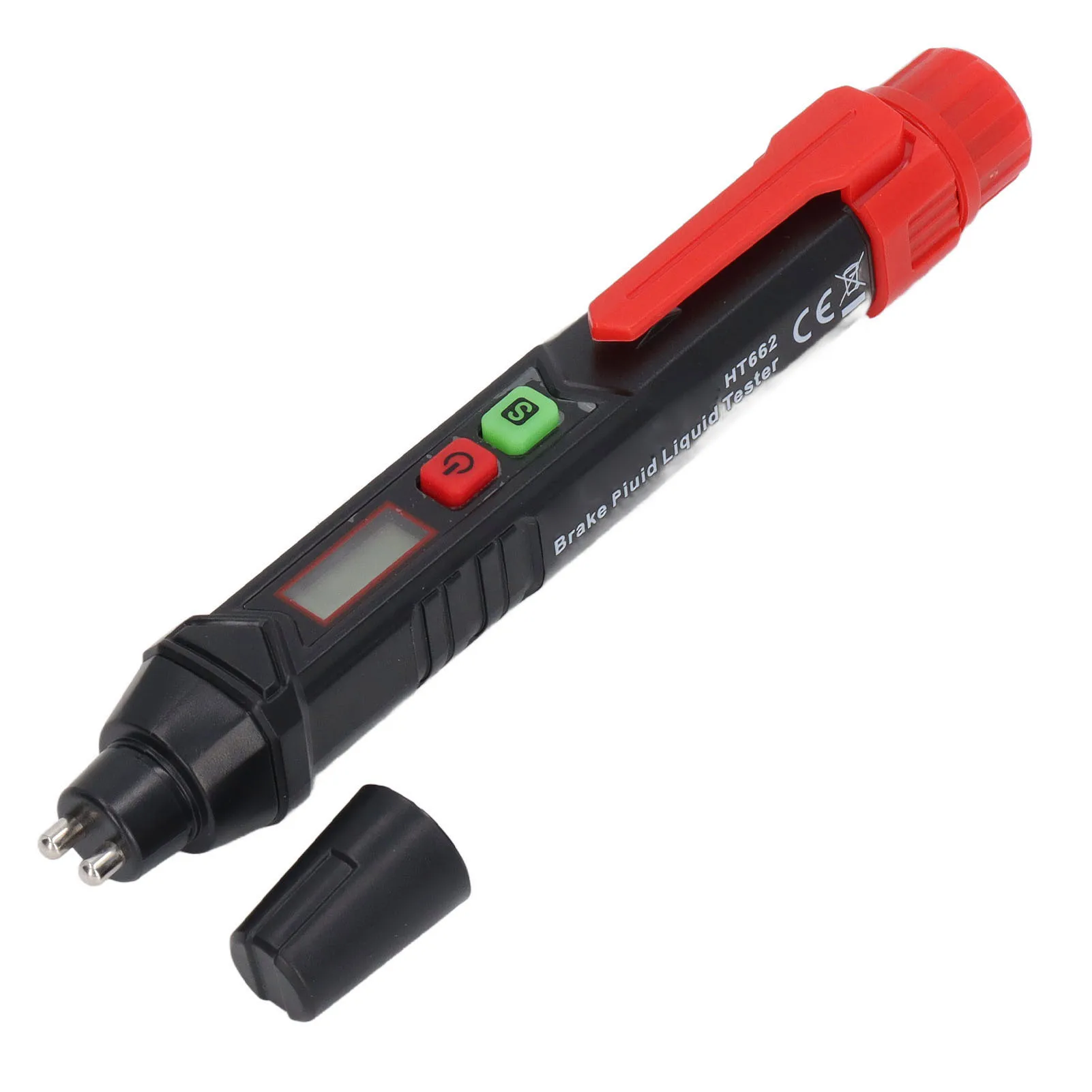 Vehicle Oil Moisture Detector ABS 0%‑4% Water Content Quick Distinguish Brake Fluid Liquid Tester High Accuracy for Automotive