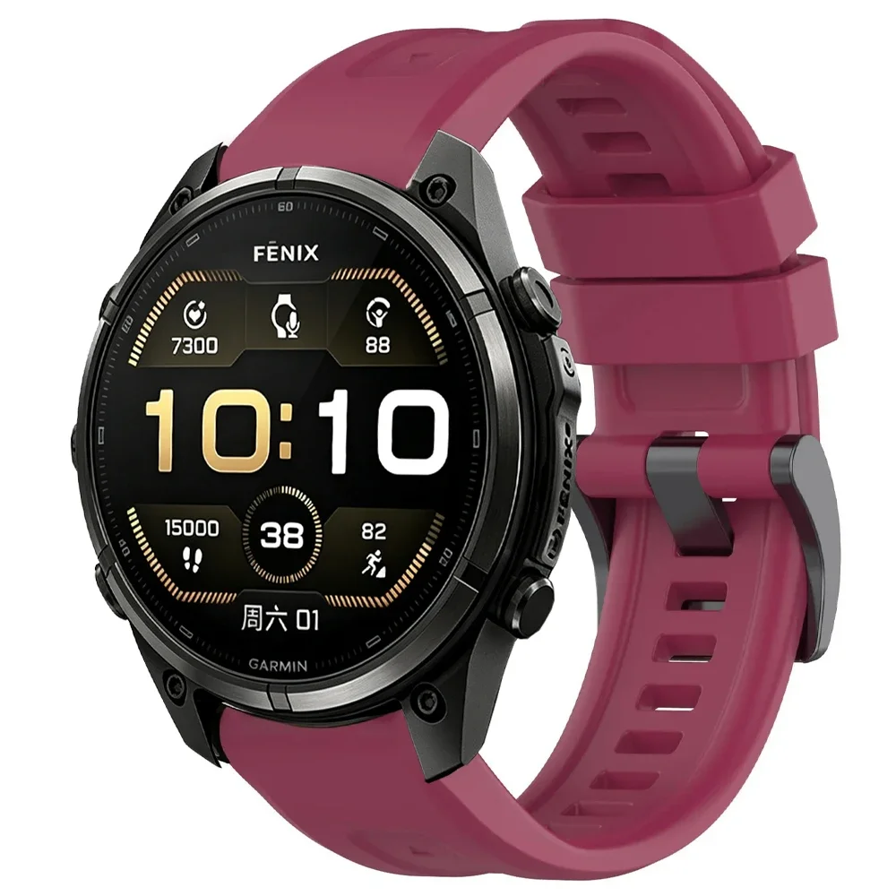 Quick Fit Silicone Band - Comfortable Replacement Bracelet for Smartwatches