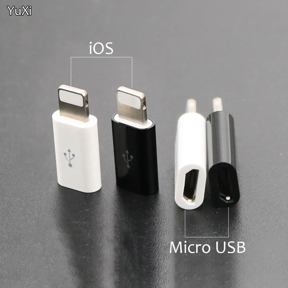 Mini OTG adattatore da Micro Usb a Lightning per IPhone 12 11 Pro XS Max XR X 10 8 7 Plus Microusb maschio a Ios connettore femmina a 8pin