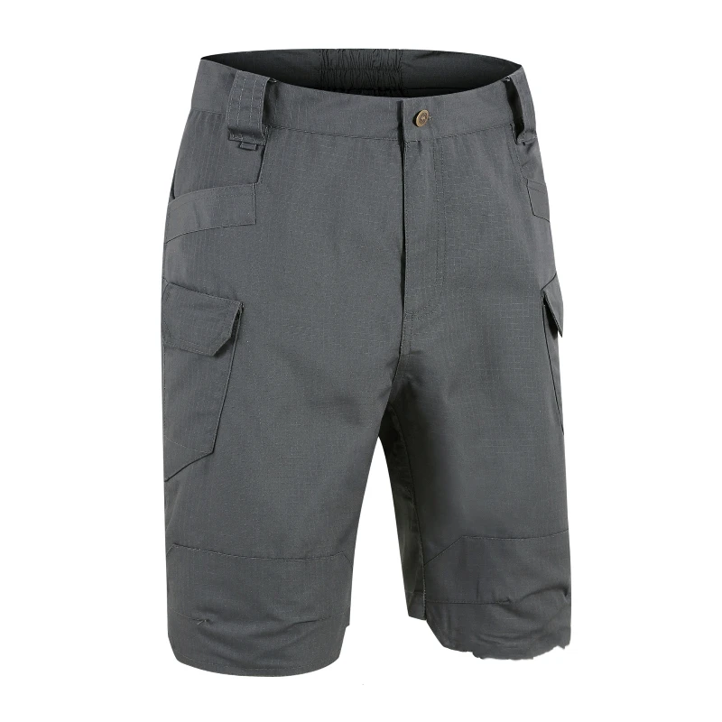 Men's Multi-Pocket Waterproof and Stain-Resistant Shorts - Stay Dry and Comfortable in Durable Outdoor Utility Shorts