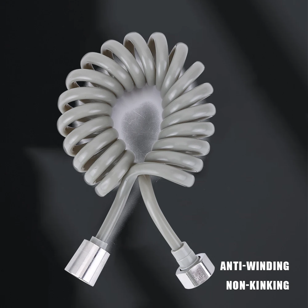 2/3/5M Spring Shower Tube Shower Head Hose Shower Cable Shower Hoses Flexible Telescopic Tube Toilet Bidet Spray Pipe Bathroom