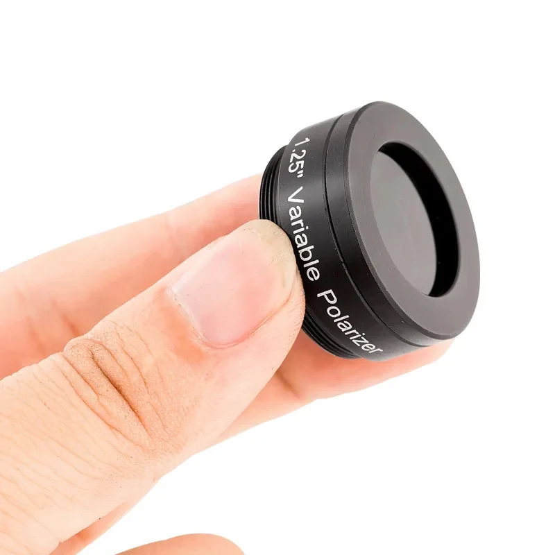 1.25'' Filter Variable Polarizing for Astronomy Monocular Telescope & Eyepiece Viewing the Moon For Planets SV128 4