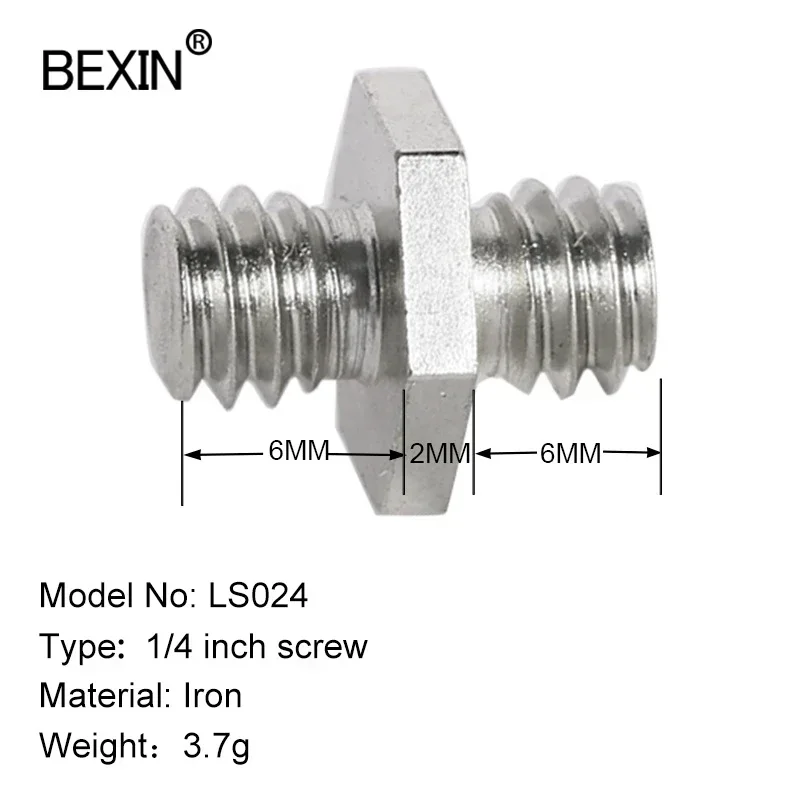 Camera Accessories Camera screw 3/8 To 1/4 Inch Monut Adapter Fixed Screw For DSLR Tripod Monopod Connection Mounting camera screw mount