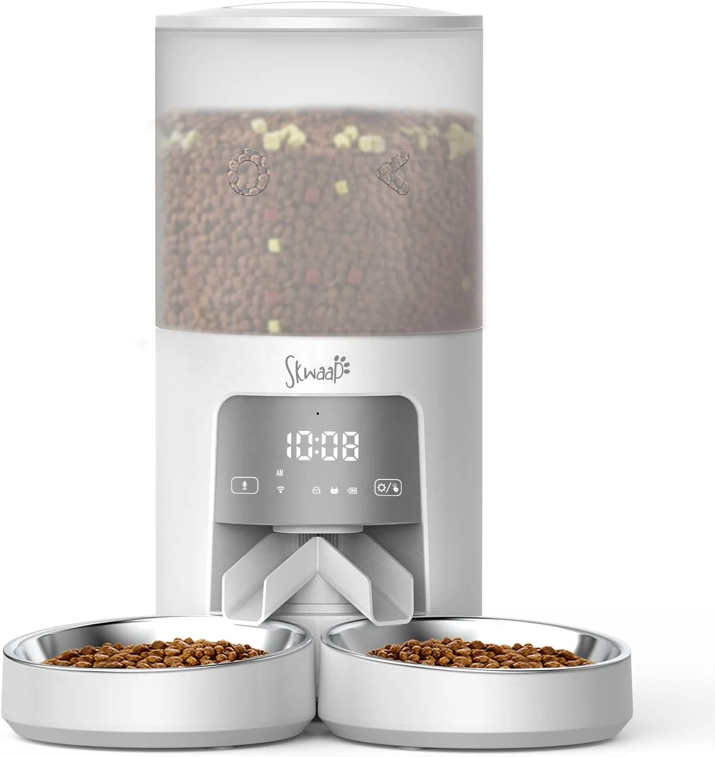 OF New Design Auto APP WiFi Intelligent Pets Feeder Wifi Smart Pet Feeder Cat Accessories