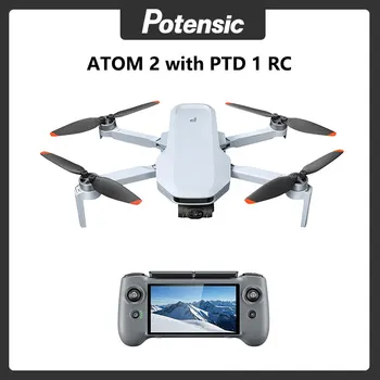 Drone Potensic C0 ATOM 2 con telecomando PTD 1 video 4K, fotocamera 8K Riprese verticali 10KM 2.7K, traccia AI per riprese notturne
