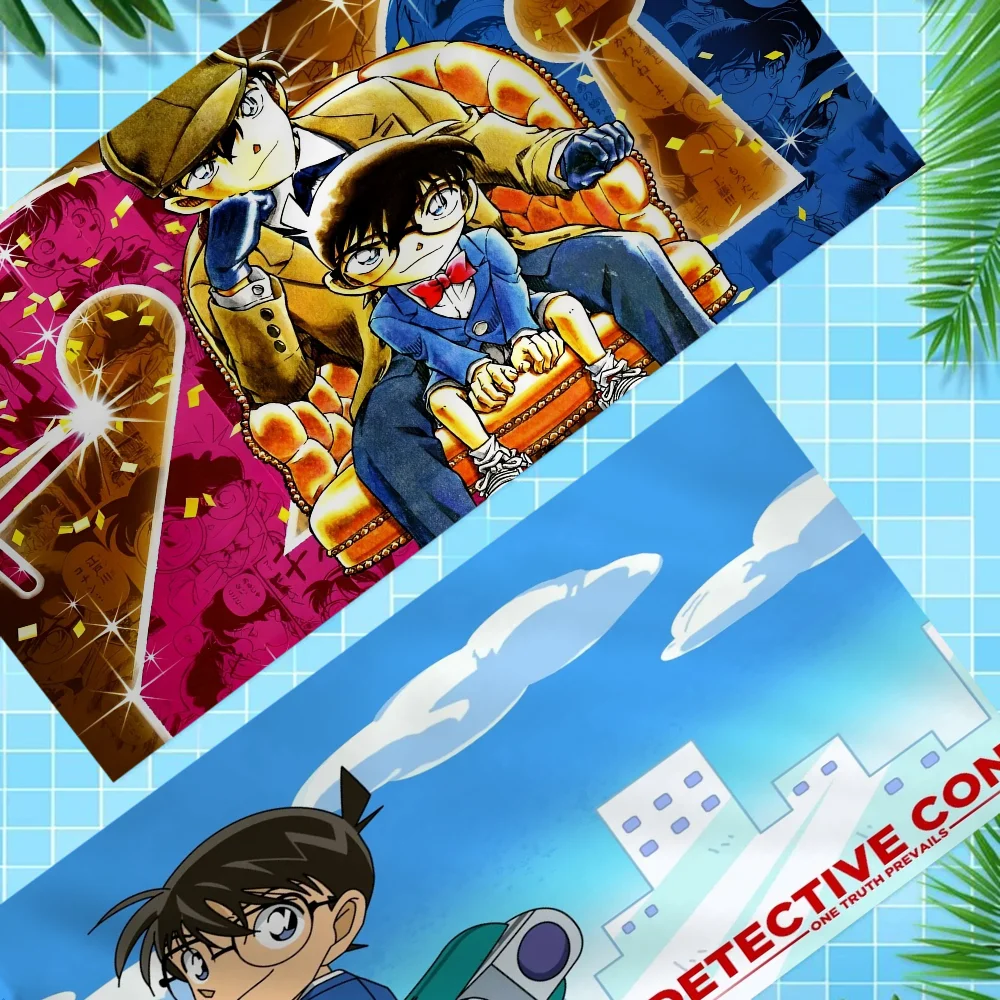 Detective Conan Cartoon Microfiber Beach Towel Absorbent Quick dry Soft Yoga Swimming Resort Mountain Climbing Towel 2