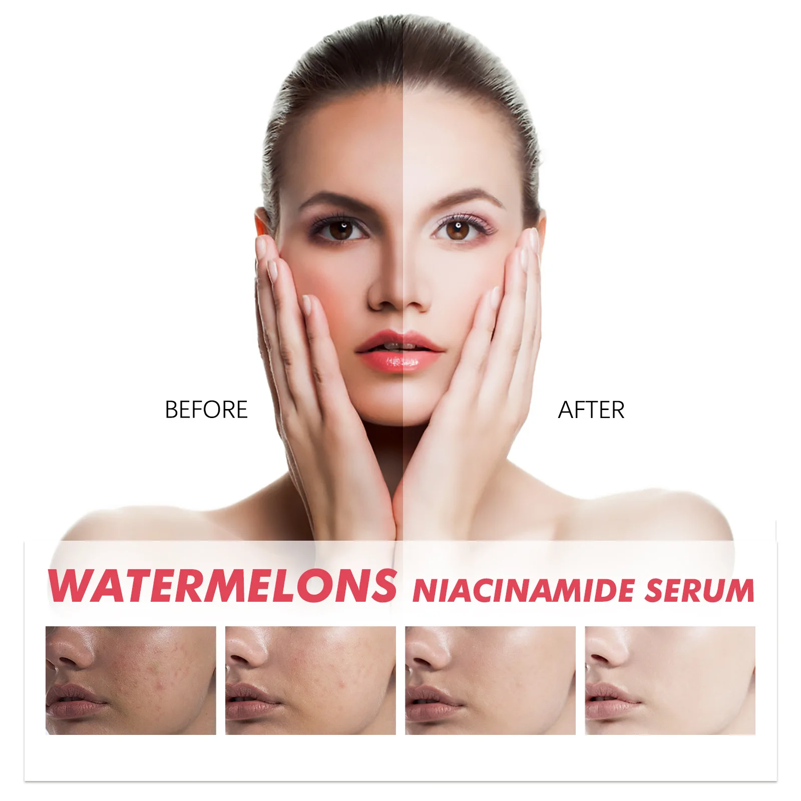 Watermelon Glow Facial Primer Cream Moisturizer Highlighter 5