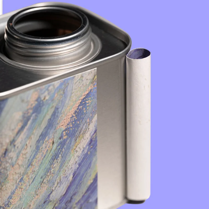 Coffee Bean Sealed Can Tinplate Box Kitchen Storage Food Grade Storage Preservation Tin Can Barista Storage Tool 150g 200g
