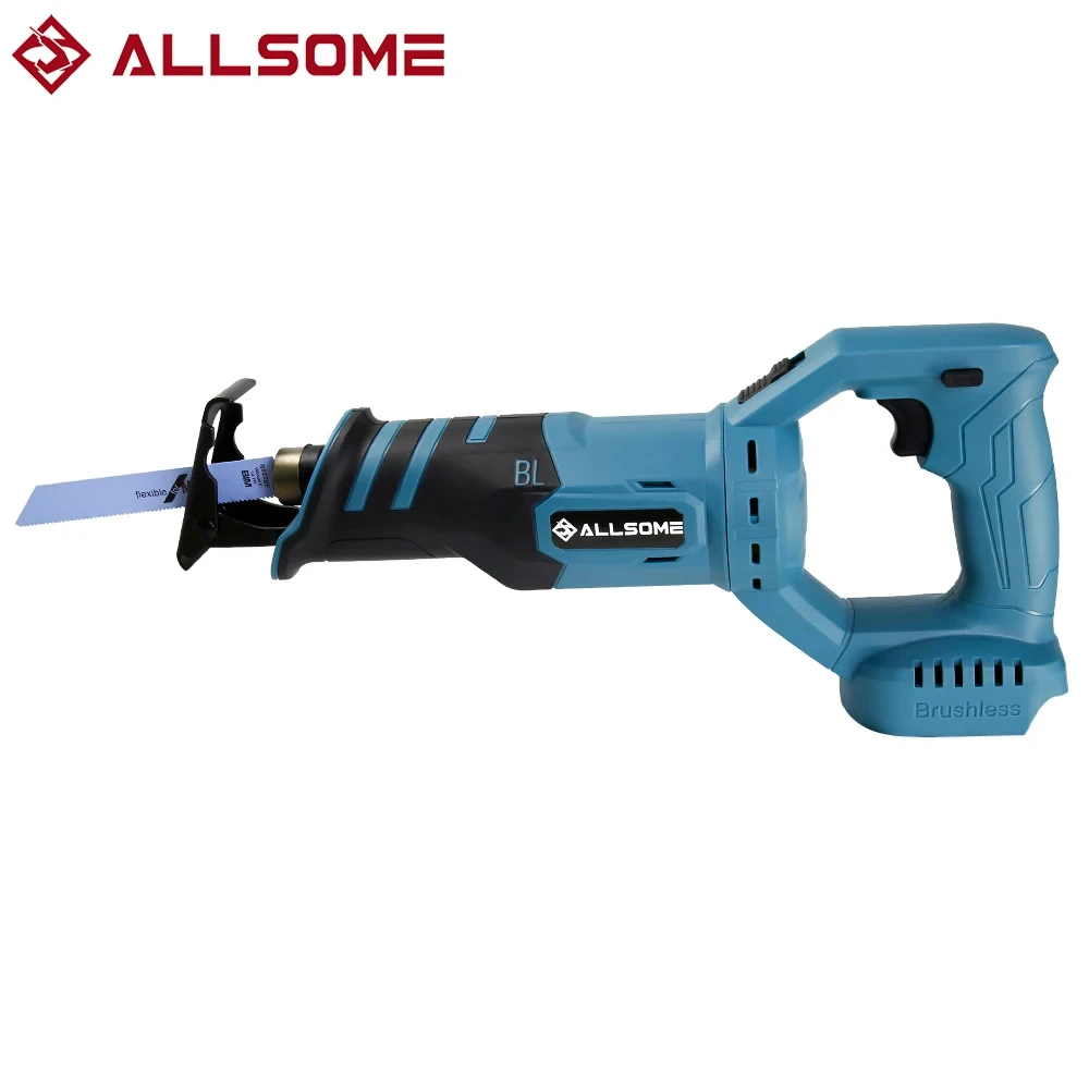 Allsome scie alternative Machine de découpe de bois et de métal scie électrique pour batterie au Lithium Makita 18V