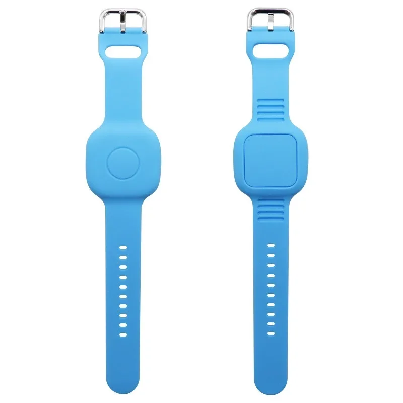 All-in-One Silicone Watchband with Concealed GPS Tracker Holder