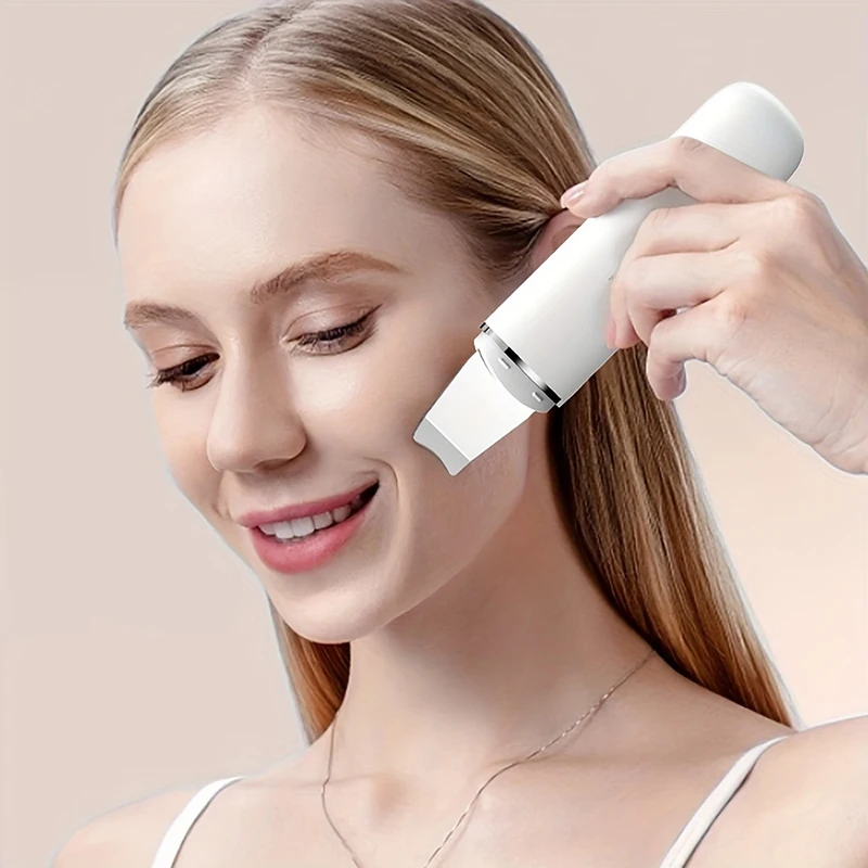 Ultrasonic Skin Scraper Instrument Pore Cleaning Ultrasonic Knife Remove Blackheads Home Beauty Skin Scraper Instrument New