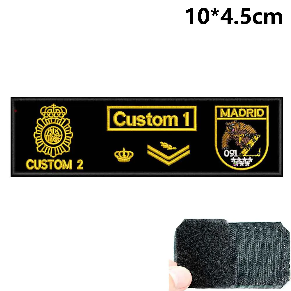 TACVEL 2 Parches DEA, Parche Bordado 3D Con Gancho Y Bucle Para Gorras, Mochilas, Ropa, Chaleco, Uniformes Militares, Equipos Tácticos, Etc