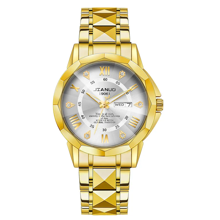 هذه ساعة يد كوارتز للرجال ماركة جيانوه JIANUO