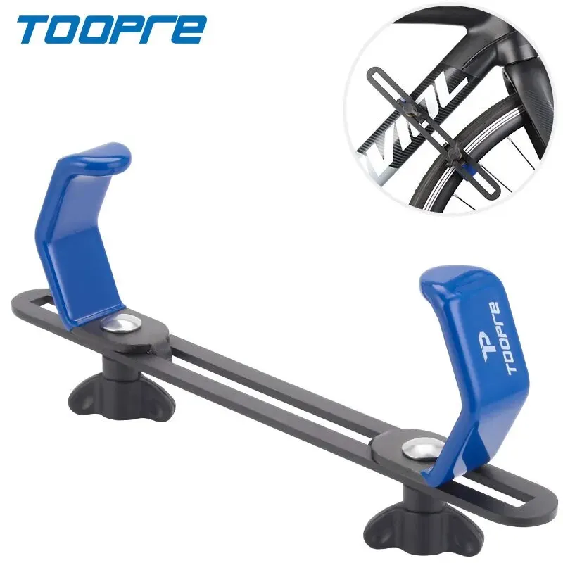 TOOPRE Bicycle Front Wheel Holder Mountain Bike Road Wheel Group Fixing Frame Handlebar Anti Sway Tool