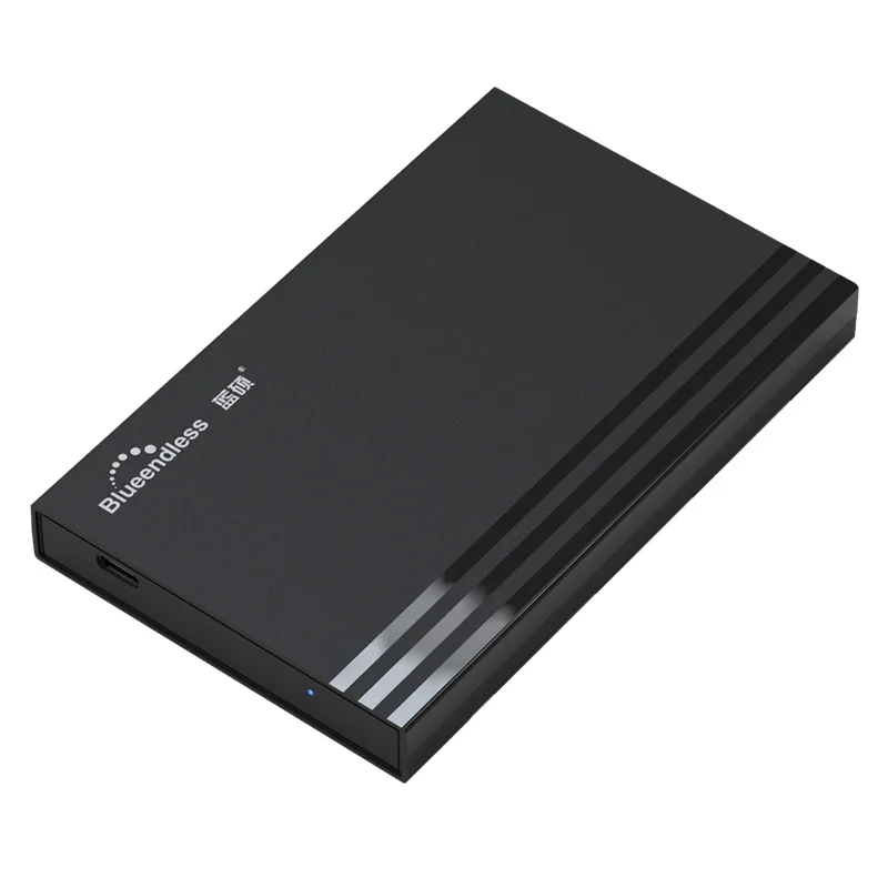 2.5 SATA to USB3.0/3.1 HDD Enclosure Mobile Hard Drive Cases support 6TB HDD for SSD External Storage CASE Blueendless