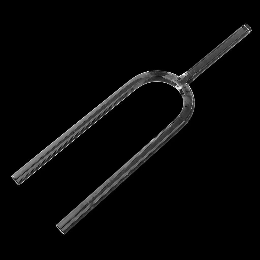 Diapason Crystal Transparent Diameter 10mm Length 30.3cm for Meditation Prayer Yoga Relaxation