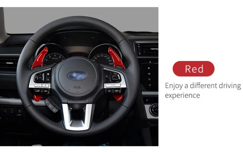 T-carbon Carbon Fiber Steering Wheel Extension Paddle Shift For Subaru Forester SJ BRZ XV Outback Legacy For Toyota GT86 FR-S