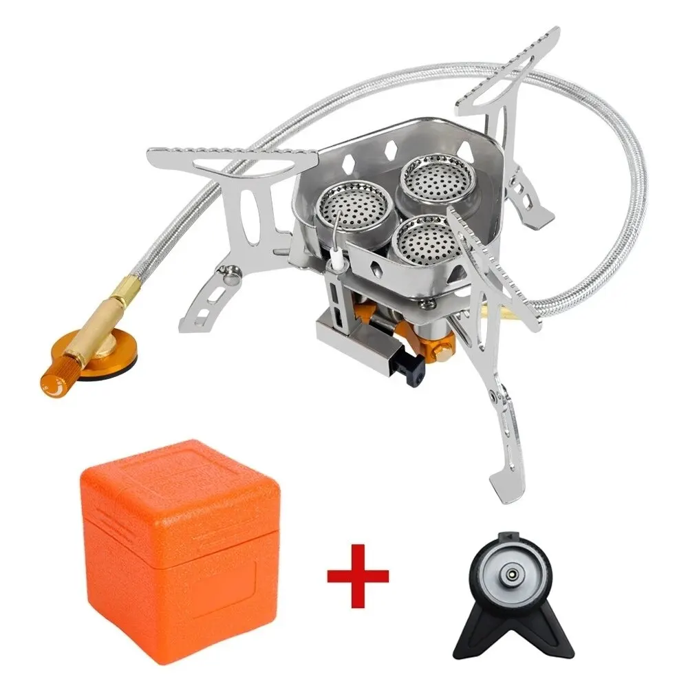TARKA High-Power Triple Burner Camping Stove