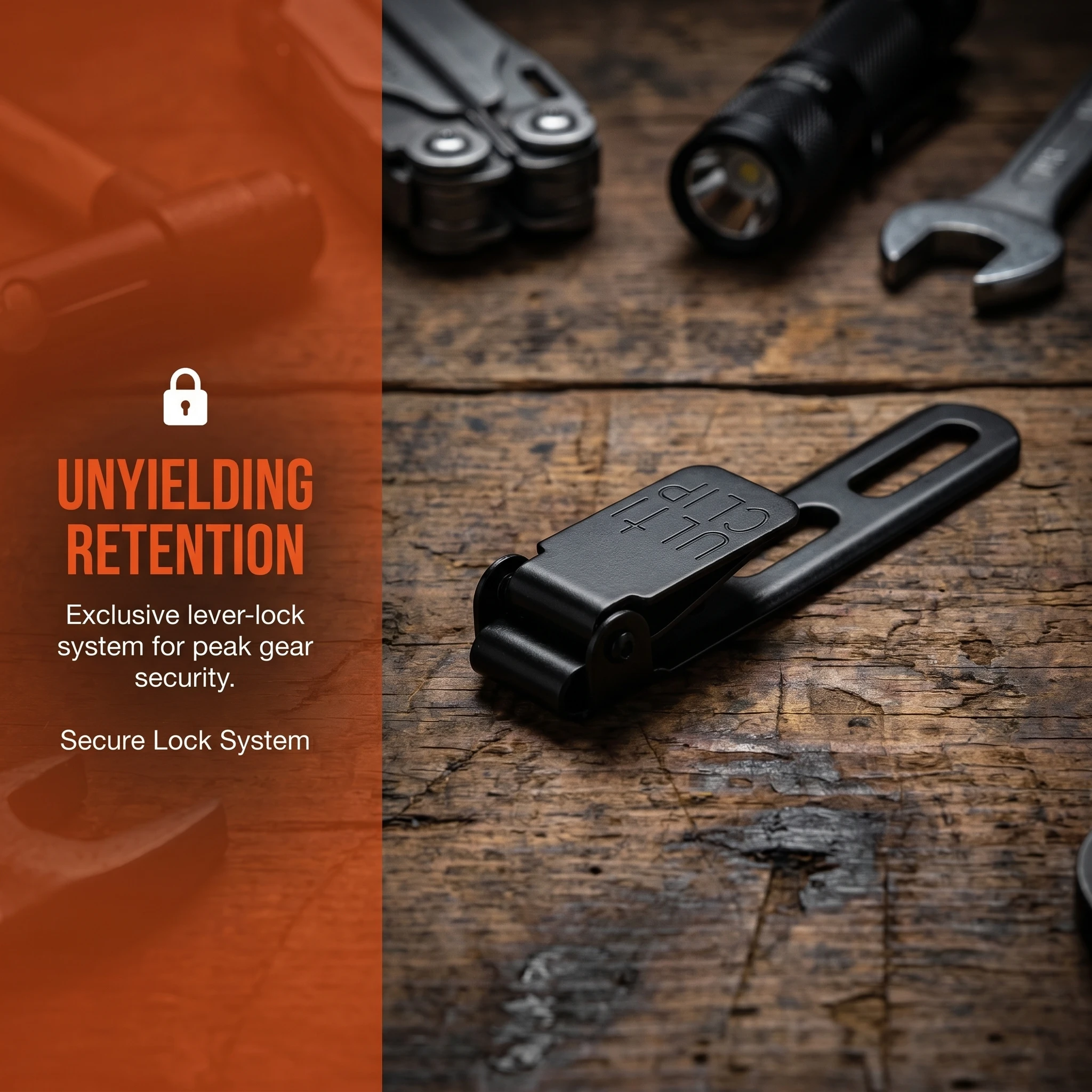 Universal Concealed Carry Quick Release Knife Sheath Clip Accessory
