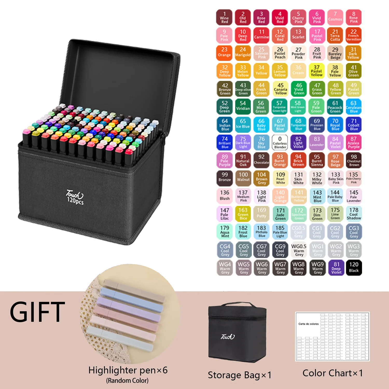 120PCS