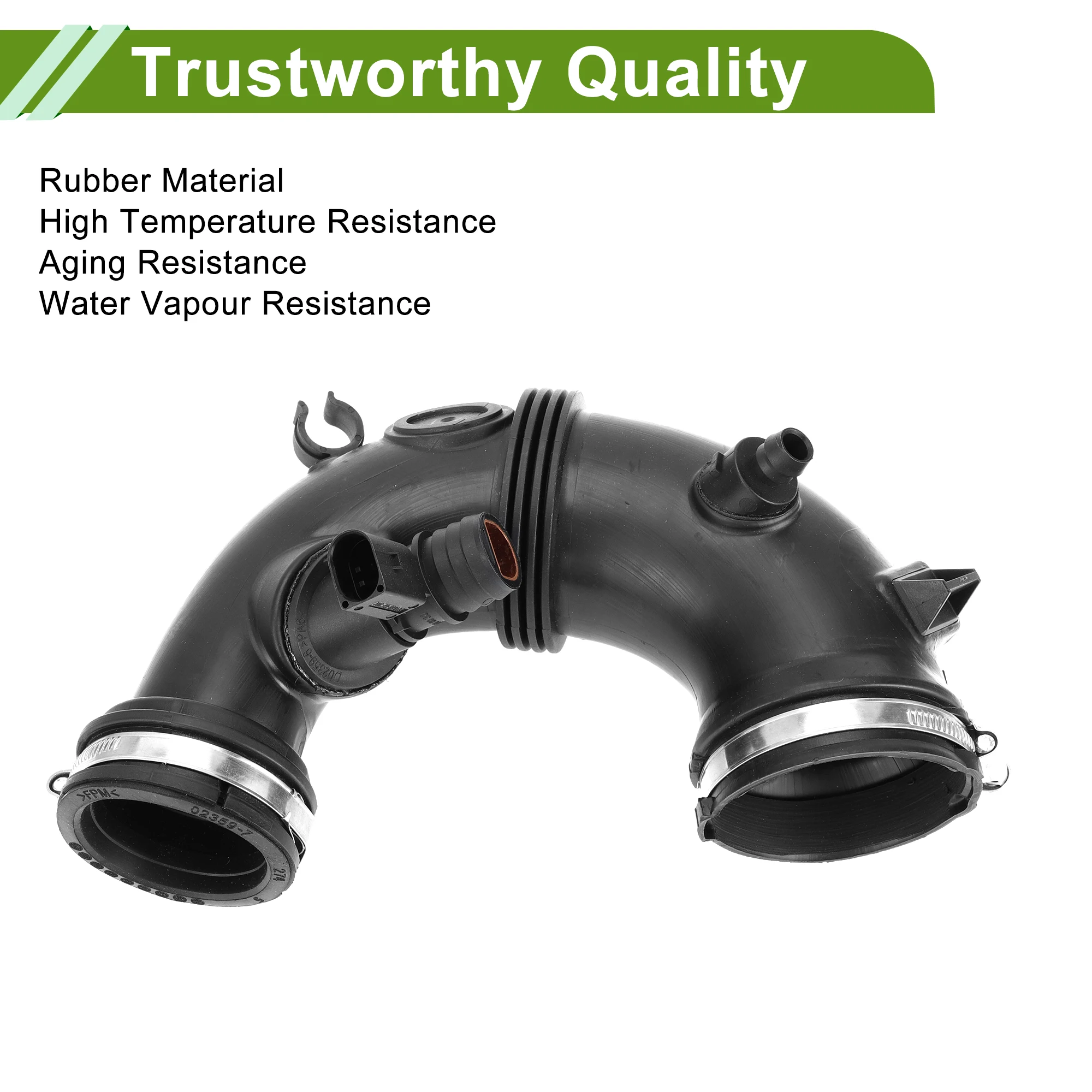 X Autohaux No.A2740900029 메르세데스-벤츠 W205 W213 M274용 자동차 에어 필터 흡입 호스 1개