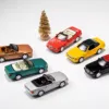 DCT 1/64 Mercedes-Benz SL500 Convertible Sports Car Alloy Toys Motor Vehicle Diecast Metal Model Kids Xmas Gift Toys for Boys 1