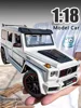1:18 Mercedes-Benz G800 Alloy Car Model Simulation Sound Light Pull Back Toy Car Off-Road Suv Toy Boy Collection Decoration Gift 6