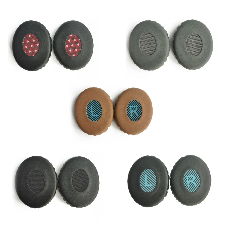 

2Pcs Earpads Ear Cushion Replacement Ear Muffs Headphone Cushion Pad for OE2 OE2i Headphones Repair Accessory