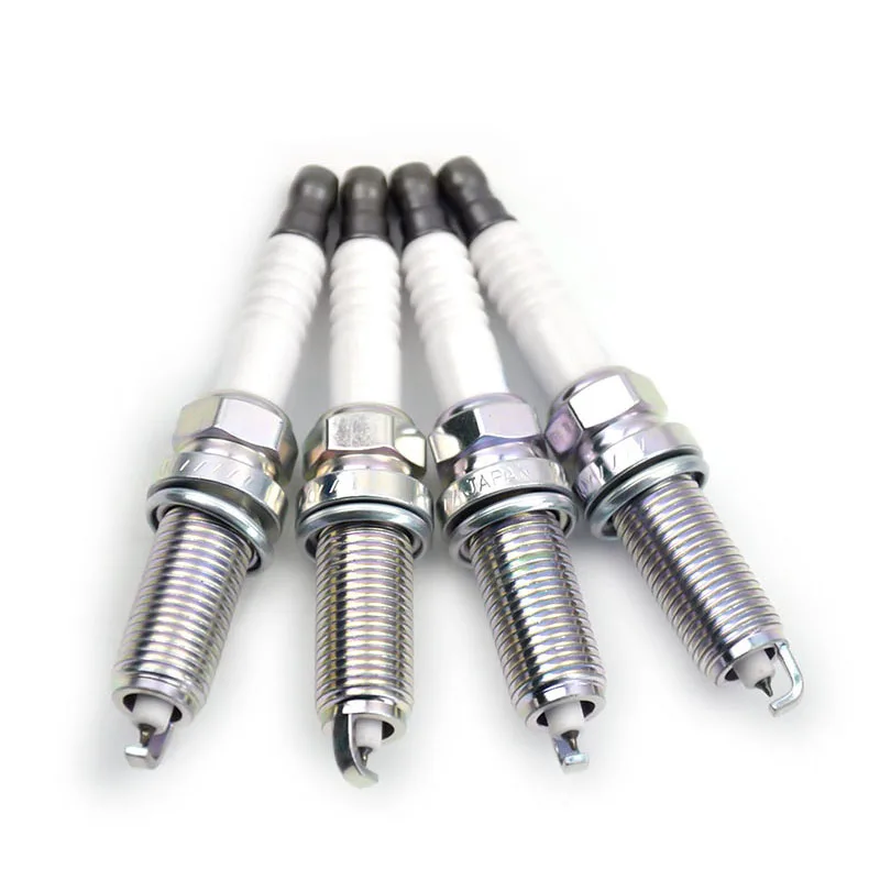 4PCS 22401 JA01B DILKAR6A 11 Iridium Spark Plug For Nissan X Trail Sentra Rogue Versa Cube