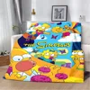 Funny Cartoon S-Simpsons Printed Blanket Picnic Blankets Warm Blanket Soft and Comfortable Blanket Home Travel Birthday Gift 1