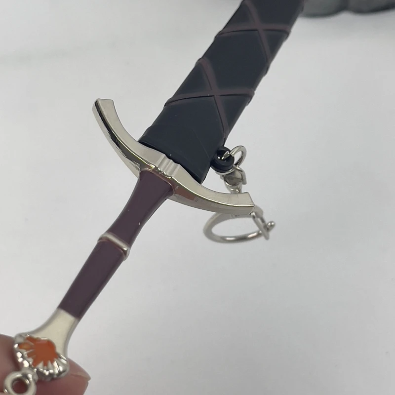 Collectible Sword of the Morning Replica, 22cm Zinc Alloy with Scabbard - Unsharpened Decorative Blade