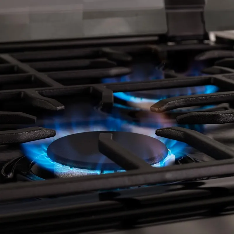 RV Built In Gas Cooktop | 2 Burner or 3 Burner | RV Cooktop Stove | 6,500 and 8,000 BTU Burners |Cover Included(Black, 3-Burner) 3