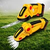 Battery Hedge Trimmer Electric Hedge Trimmer Handheld Cordless Hedge Cutter Gras M89B 1