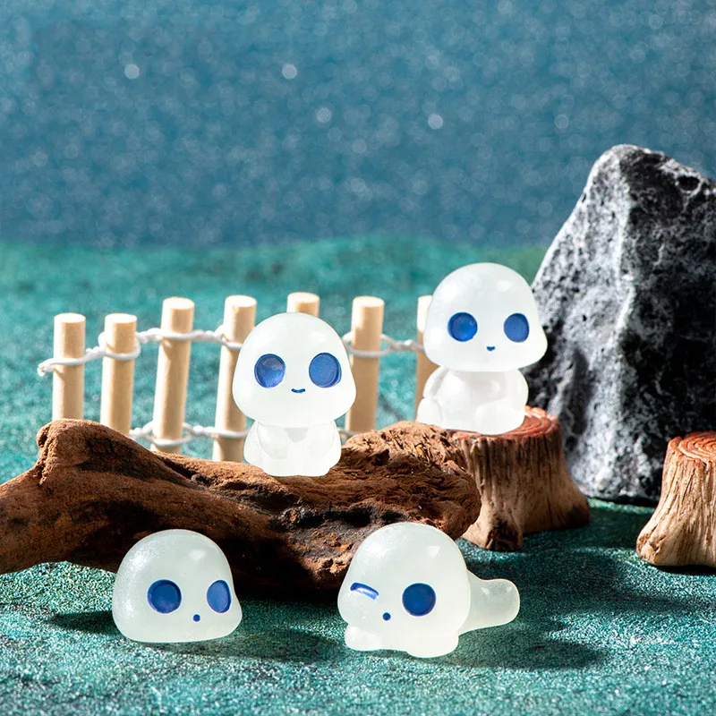 70 Mini Animali In Resina Che Si Illuminano Al Buio – Per Giardino Delle Fate, Terrari E Micro Paesaggi