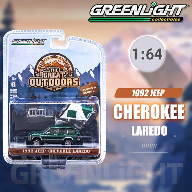 GREENLIGHT 1/64 포드 쉐보레 닷지 미국 경찰차 합금 자동차 모델