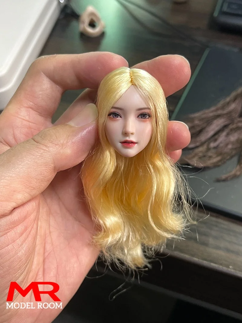 人形 Z6TOYS ZC016 1/6 アジアン ビューティー 女性 ヘッド 月 眼球可動