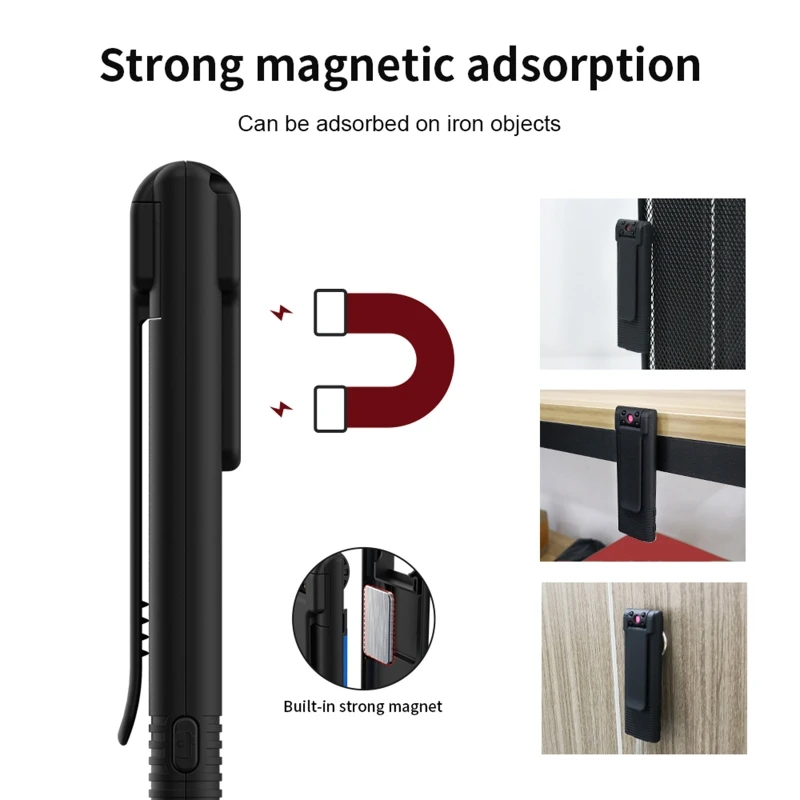 B21 Body Camera Digital Video Recorder HD1080P Portable Night Magnet Cam Pen Miniature Backclip Camcorder